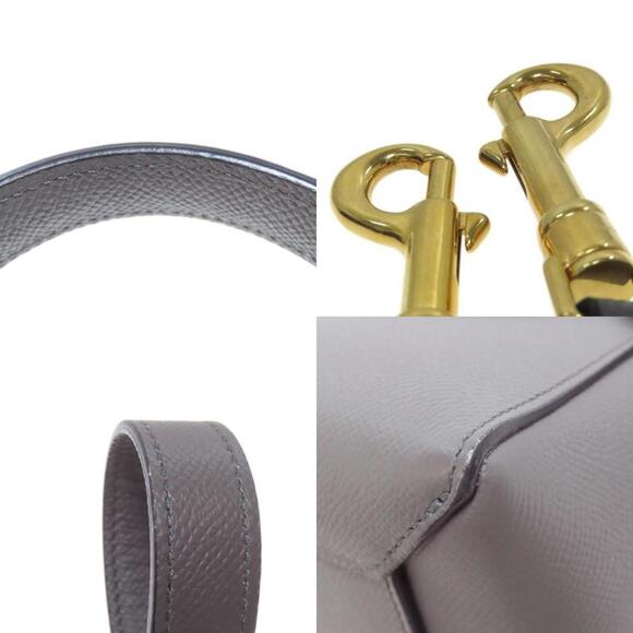 CELINE Gray Leather Bag - Picture 9 of 11